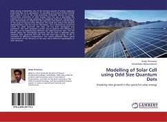 Modelling of Solar Cell using Odd Size Quantum Dots