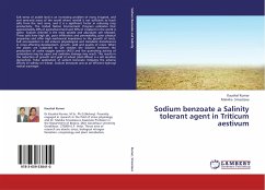 Sodium benzoate a Salinity tolerant agent in Triticum aestivum - Kumar, Kaushal;Srivastava, Malvika