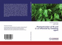 Phytoextraction of Pb and Cr as influnced by Chelating agent