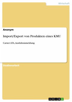 Import/Export von Produkten eines KMU (eBook, PDF)
