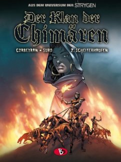 Cover Der Klan der Chimären - Scheiterhaufen