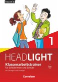 English G Headlight 01: 5. Schuljahr. Klassenarbeitstrainer mit Lösungen und Audios online