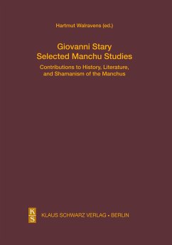 Selected Manchu Studies - Stary, Giovanni