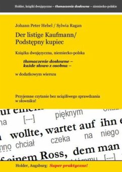 Der listige Kaufmann/Podstepny kupiec -- Ksiazka djuwezyczna, niemiecko-polska - Ragan, Sylwia;Hebel, Johann Peter