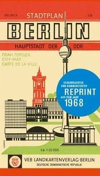 Stadtplan Berlin Hauptstadt der DDR
