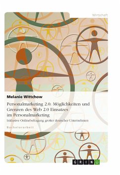 Personalmarketing 2.0: Möglichkeiten und Grenzen des Web 2.0 Einsatzes im Personalmarketing (eBook, PDF) - Wittchow, Melanie