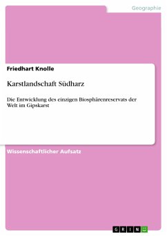 Karstlandschaft Südharz (eBook, ePUB) - Knolle, Friedhart