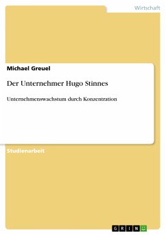 Der Unternehmer Hugo Stinnes (eBook, PDF) - Greuel, Michael