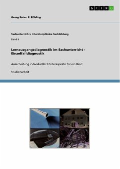 Lernausgangsdiagnostik im Sachunterricht - Einzelfalldiagnostik (eBook, PDF)