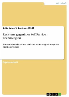 Resistenz gegenüber Self-Service Technologien (eBook, PDF)