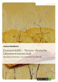 Examenshilfe - Neuere deutsche Literaturwissenschaft (eBook, ePUB)