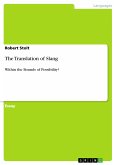 The Translation of Slang (eBook, PDF)