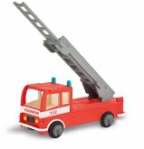 PEBARO 851/2 - Holzbausatz Feuerwehrauto, 23 Teile, Holzkonstruktion zum Zusammenstecken