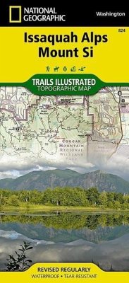 Issaquah Alps, Mount Si Map - National Geographic Maps