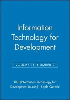 Information Technology for Development, Volume 11, Number 2