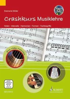 Crashkurs Musiklehre, m . DVD - Müller, Evemarie