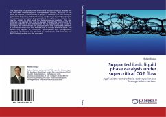 Supported ionic liquid phase catalysis under supercritical CO2 flow - Duque, Ruben