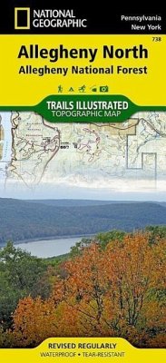 Allegheny North Map [Allegheny National Forest] - National Geographic Maps