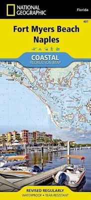 Fort Myers Beach, Naples Map - National Geographic Maps