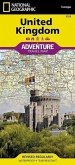 National Geographic Adventure Travel Map United Kingdom