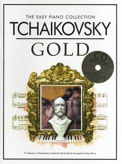 Cover THE EASY PIANO COLLECTION TCHAIKOVSKY GOLD EASY PIANO BOOK/CD