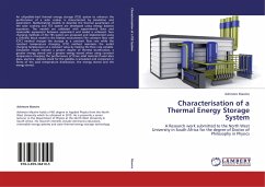 Characterisation of a Thermal Energy Storage System - Mawire, Ashmore
