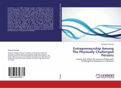 Entrepreneurship Among The Physically Challenged Persons - Mwangi, Margaret