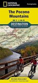 National Geographic Destination Touring Map & Guide Pocono Mountains