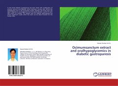 Ocimumsanctum extract and oralhypoglycemics in diabetic gastroparesis - A.V.G., Sravan Kumar