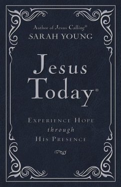 Jesus Today Deluxe Edition, Leathersoft, Navy, with Full Scriptures - Young, Sarah