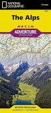 National Geographic Adventure Travel Map Alps National Geographic Adventure Travel Map Alps