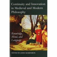 Cover Continuity and Innovation in Medieval and Modern Philosophy