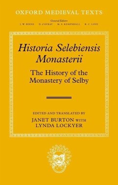 Historia Selebiensis Monasterii OMT C - Burton, Janet