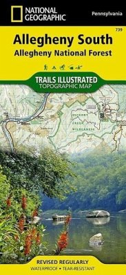 Allegheny South Map [Allegheny National Forest] - National Geographic Maps