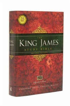 KJV Study Bible, Large Print, Hardcover, Red Letter