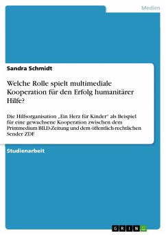 Welche Rolle spielt multimediale Kooperation für den Erfolg humanitärer Hilfe? (eBook, PDF) - Schmidt, Sandra