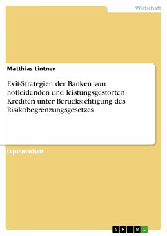 Exit-Strategien der Banken von notleidenden und leistungsgestörten Krediten unter Berücksichtigung des Risikobegrenzungsgesetzes (eBook, PDF)