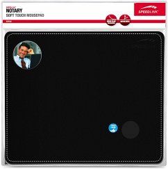 Cover SPEEDLINK NOTARY Soft Touch Mousepad, black