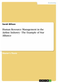 Human Resource Management in the Airline Industry - The Example of Star Alliance (eBook, PDF)