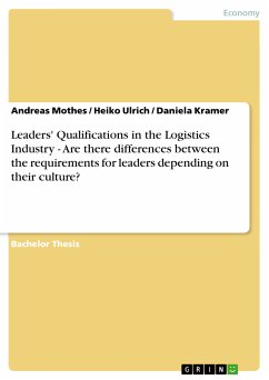 Leaders' Qualifications in the Logistics Industry - Are there differences between the requirements for leaders depending on their culture? (eBook, PDF) - Mothes, Andreas; Ulrich, Heiko; Kramer, Daniela