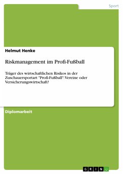 Riskmanagement im Profi-Fußball (eBook, PDF) - Henke, Helmut