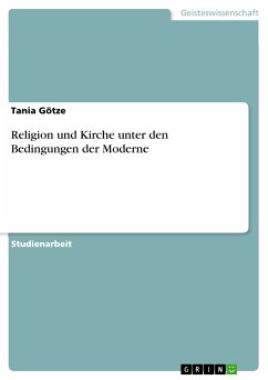 Religion und Kirche unter den Bedingungen der Moderne (eBook, PDF)