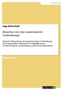 Brauchen wir eine modernisierte Geldordnung? (eBook, PDF) - Birkenfeld, Ingo