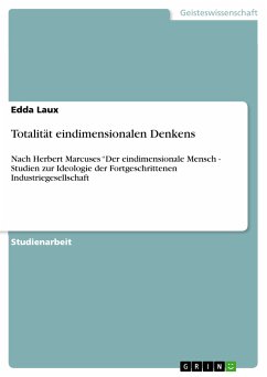 Totalität eindimensionalen Denkens (eBook, PDF)