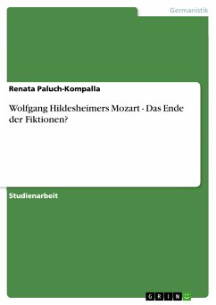Wolfgang Hildesheimers Mozart - Das Ende der Fiktionen? (eBook, PDF)