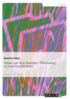 Musik aus dem Internet. Filesharing in p2p-Tauschbörsen (eBook, PDF)