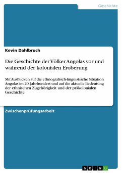 Die Geschichte der Völker Angolas vor und während der kolonialen Eroberung (eBook, ePUB)