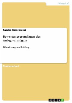 Bewertungsgrundlagen des Anlagevermögens (eBook, PDF)