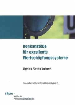 Cover Denkanstöße für exzellente Wertschöpfungssysteme