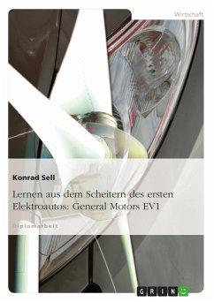 Lernen aus dem Scheitern des ersten Elektroautos: General Motors EV1 (eBook, PDF)